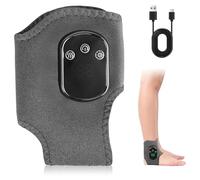 Massaggiatore elettrico per piedi 3 in 1, massaggiatore per piedi ricaricabile, massaggiatore per caviglie, massaggiatore per piedi con 3 modalità e 5 livelli di calore, per casa o ufficio