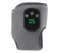 Massaggiatore elettrico per piedi e caviglie con calore e vibrazione, cuscinetto riscaldante senza fili, fascia per caviglia per il re