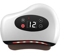 Massaggiatore elettrico per raschiare le pietre, strumento di lifting facciale a calore costante, per sollievo dai meridiani e cura della pelle