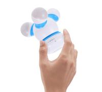 Massaggiatore Elettrico per Spalla e Collo, Mini 1 Pezzo Blu | Abs, Presa Ergonomica e Design a Tre Gambe, Usb, Facile da Portare, per Momenti di Relax alla Scrivania