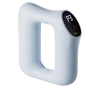 Massaggiatore elettrico per tutto il corpo e stomaco, cintura in tessuto con funzionamento silenzioso a 48 dB, 5 livelli di velocità e calore per bruciare i grassi, rilassamento muscolare a casa/pale