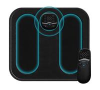 Massaggiatore Elettrico Piedi | Dispositivo Elettrico A Vibrazione Con 30 Intensità | Massaggiatore Per Piedi Senza Fili Con 10 Modalità | Per Mamma Donne Uomini Anziani Casa Fatica Post-Allenamento G