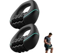 Massaggiatore elettrico portatile con rulli, 3 livelli di intensità, 6 testine massaggianti a rotazione libera, 24 punti, massaggio dei tessuti profondi per alleviare (2)