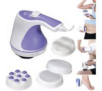 MASSAGGIATORE ELETTRICO RELAX E TONE SPIN PORTATILE MASSAGGIO CORPO COLLO PIEDI