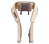 Massaggiatore elettrico senza fili per collo, spalle e schiena, con calore, per massaggio shiatsu profondo, per alleviare il dolore, massaggiatore elettrico 3D per collo, spalle, schiena, gamba