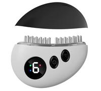 Massaggiatore elettrico TMJ, 9 livelli regolabili, per disagio della mascella, design multi ago, lenitivo per i tessuti profondi, display a LED, senza fili, per uso completo del corpo