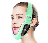 Massaggiatore elettrico V-Face Shaping Dispositivo lifting Fototerapia Massaggiatore viso 12 modalità Face Massager V Shape Face Jawline Trainer