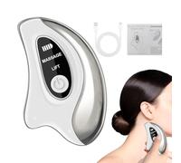 Massaggiatore Elettrico Viso - Dispositivo di Massaggio per il Collo 2 in 1 | Dispositivo LED Per Sculpting Del Viso - per Donne Madri Professionisti Occupati Amanti Spa Viaggiatori Uso Quotidiano e N