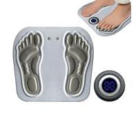 Massaggiatore Ems Per Piedi | Cuscinetto Massaggiapiedi | Dispositivo Rilassante Muscolare Multimodale per Uomini Donne Papà Mamma Ufficio Studio Yoga Casa Camera da Letto Soggiorno