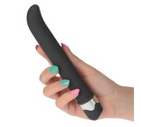 Massaggiatore Exquisite 20 cm Design Ergonomico Punto G Nero Soft Touch Donna
