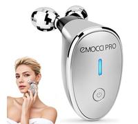 Massaggiatore facciale elettrico dispositivo di sollevamento del viso Strumento di scultura Riduttore del doppio mento Eliminatore per le donne Rulli facciali Luminesce Glow Gua Sha Strumenti per lo