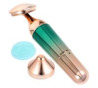 Massaggiatore Facciale Elettrico per Pulizia Profonda e Rassodamento | Design Compatto, Abs Leggero Color Verde Chiaro, per Casa e Viaggio senza Batteria