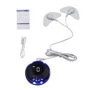 Massaggiatore facciale EMS - Stimolatore dei muscoli facciali in 8 modalità con cuscinetti patch | Massaggiatore muscolare EMS per il dimagrimento del viso | Stimolatore elettrico viso a microcorrente