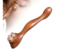 Massaggiatore Facciale Massaggiatore In Legno Portatile Leggero | Massaggiatore per Occhi per Spa Viaggio Doccia Yoga Salone Meditazione Headspa Rilassamento Collo Trattamento Facciale Casa