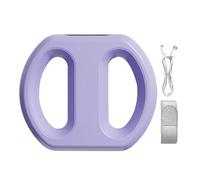 Massaggiatore fasciale, 14 x 13,5 cm, ricaricabile multi-modalità, anello ABS, 1800 mAh, multifunzionale per bruciare i grassi per tutto il corpo, strumento per rilassamento muscolare per vita, gambe