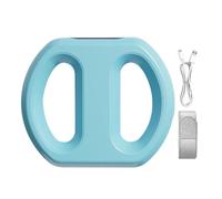 Massaggiatore fasciale, 14 x 13,5 cm, ricaricabile multi-modalità, anello ABS, 1800 mAh, multifunzionale per bruciare i grassi per tutto il corpo, strumento per rilassamento muscolare per vita, gambe