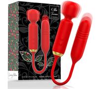 Massaggiatore femminile + bullet su e giù in silicone con usb mia double pleasur