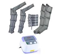 Massaggiatore For Gambe A Compressione D'aria, Drenaggio Linfatico Elettrico For Gambe Braccia Vita Piedi Caviglie Polpacci Pressoterapia For Tutto Il Corpo, For Dolori Circolatori E Relax(4 Cavity)