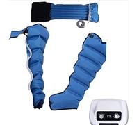 Massaggiatore For Gambe Con Drenaggio Linfatico A 6 Cavità For La Circolazione - Macchina Elettrica For Compressione Dell'aria Fasce Sollievo Dal Dolore E Rilassamento(Blue,2Legs+2Arms+Waist)