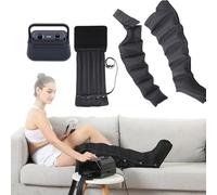 Massaggiatore For Gambe E Piedi Con Compressione Ad Aria - Stivali Di Recupero For Drenaggio Linfatico, Pressione Regolabile For Alleviare Il Dolore A Vita, Gambe E Braccia(1 leg+1 arm+waist)