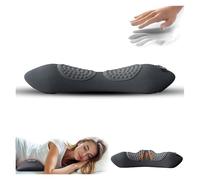 Massaggiatore for la Schiena Triple Fusion for Sedia e Letto, Massaggiatore 3 In 1 Riscaldato e Vibrante for la Sciatica, Dispositivo di Trazione for Alleviare Il Dolore Lombare(Black)