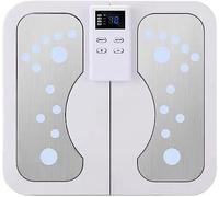 Massaggiatore for piedi EMS, macchina portatile for massaggio shiatsu ai piedi e alla schiena 2 in 1, affaticamento rilassante for terapia del calore, sollievo dal dolore muscolare, promozione della c