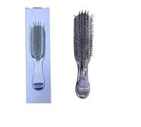 Massaggiatore for testa premium Spazzola for cuoio capelluto Massaggiatore for capelli Spazzola for shampoo Spazzola districante in plastica bagnata Pettine for pulizia capelli Oro rosa (Size : Laven