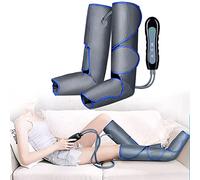 Massaggiatore Gambe A Compressione D'aria, 3 Modalità Di Massaggio, Massaggio Avvolgente A 360°/timer Di 15 Minuti, Utilizzato Massaggiare Polpacci, Piedi, Per Alleviare Il Dolore Muscolare