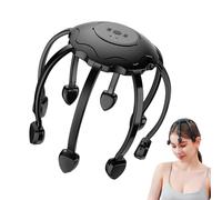 Massaggiatore In Pelle Capelu, Raschietto Automatico A 360 Gradi, Massaggiatore Testa Rilassante A 8 Artigli, Stimolatore Elettrico Portatile In Pelle Capelu, Fuori Massaggio Dita Per Gli Uomini, Casa