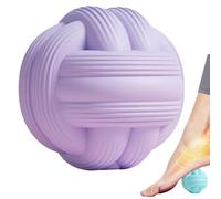 Massaggiatore in schiuma, palla per massaggio plantare, palla rigida per massaggio trigger point, realizzata in silicone, elastica e resistente, portatile e facile da usare, adatta per yoga, fitness,