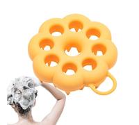 Massaggiatore in silicone per cuoio capelluto, a di , in morbido silicone, scrubber ergonomico per shampoo e cuoio capelluto, per hotel, bagno, dormitorio