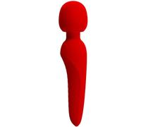 Massaggiatore intimo waterproof Pretty Love Meredith rosso 12 modalità, Poids 0.325 Kg, Colore Rosso