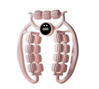 Massaggiatore leggero per gambe e allenamento pelvico con tecnologia 3D Floating Point per tonificare le cosce e alleviare il dolore (A-rosa)