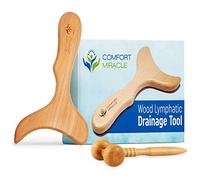Massaggiatore linfatico di drenaggio in legno Strumenti di massaggio naturale per la terapia del legno per aiutare ad eliminare la cellulite e rilassare i muscoli tesi Il nostro strumento di