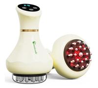 Massaggiatore linfatico elettrico, massaggiatore portatile per gambe, braccia, pancia e cellulite, macchina per scolpire il corpo con luce rossa, 9 livelli di calore e vibrazione, strumento di