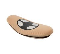 Massaggiatore lombare elettrico con calore - massaggiatore vibrante 20 modalità, batteria da 2000 mAh, durata 90 minuti per schiena, ufficio e tensione (marrone)