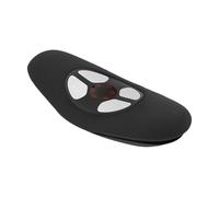 Massaggiatore lombare elettrico con calore - Vibration Massaggiatore 20 modalità, batteria 2000 mAh, durata 90 minuti per schiena, ufficio e tensione (nero)