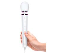 Massaggiatore Lusso a Filo le Wand Petite Plug-In Bianco o Nero Non-Stop