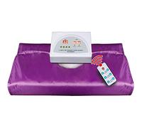 Massaggiatore Macchina Dimagrante, Calore FIR Sauna Coperta Bellezza Perdita di Peso Coperta Sudore Fumante Body Shaper Sauna Coperta Dimagrante Terapia Disintossicante con telecomando