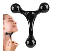 Massaggiatore Manuale A 3 Punti Massaggiatore Muscolare Portatile per il | Strumenti Manuali da Massaggio dei Corporei per Collo, Spalle, Viso, Gambe, Nodi Muscolari, Rilascio Tension