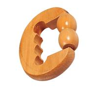 Massaggiatore manuale a rullo, strumenti in legno per massaggio, kit per maderoterapia, rullo per massaggio manuale in legno naturale, strumento per massaggio per collo, schiena, gambe e viso