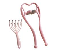 Massaggiatore Manuale Collo,Rilassante Da Spalle Con Impugnatura Ergonomica - Massaggiatore Da Spalle E Schiena - Per Schiena Corpo Gambe Casa Ufficio Viaggi Auto Lavoro Donne Genitori Anziani