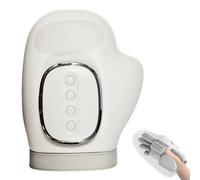 Massaggiatore manuale con compressione e riscaldamento, massaggiatore a mano senza fili USB, 3 modalità massaggiante, massaggiatore a mano, per alleviare artrite, malattie delle mani, regali per