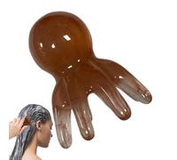 Massaggiatore Manuale Cuoio Capelluto - Spazzola Per Capelli Manuale Portatile Rilassante | Accessorio per Massaggio al Cuoio Capelluto Pettine - Per Uso Quotidiano, Viaggio, Lavoro, Studio E Campeggi