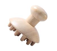 Massaggiatore manuale in legno anticellulite e tazza per la coltivazione del corpo | Strumento di rilassamento per collo, schiena, vita, testa, spalle | Handheld Deep Tissue - Massa