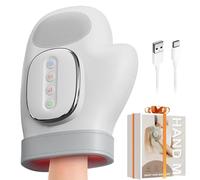 Massaggiatore manuale intelligente con sollievo dalla compressione del calore, per artrite e sollievo dal tunnel carpale, massaggiatore elettrico shiatsu da polso/dito/palmo