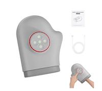 Massaggiatore manuale senza fili con calore e compressione, guanto ricaricabile con 3 temperature, 5 livelli e timer automatico, massaggiatore per mani airbag per artrite, sollievo dal dolore