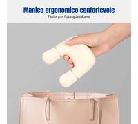 Massaggiatore Mini Elettrico Doppia Testa Portatile, Sollievo Muscolare