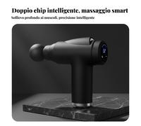 Massaggiatore mini portatile sollievo muscolare elettrico, LCD, donna