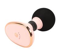 Massaggiatore mini, rosa, di dimensioni palmare, con 5 modalitÃ e batteria ricaricabile